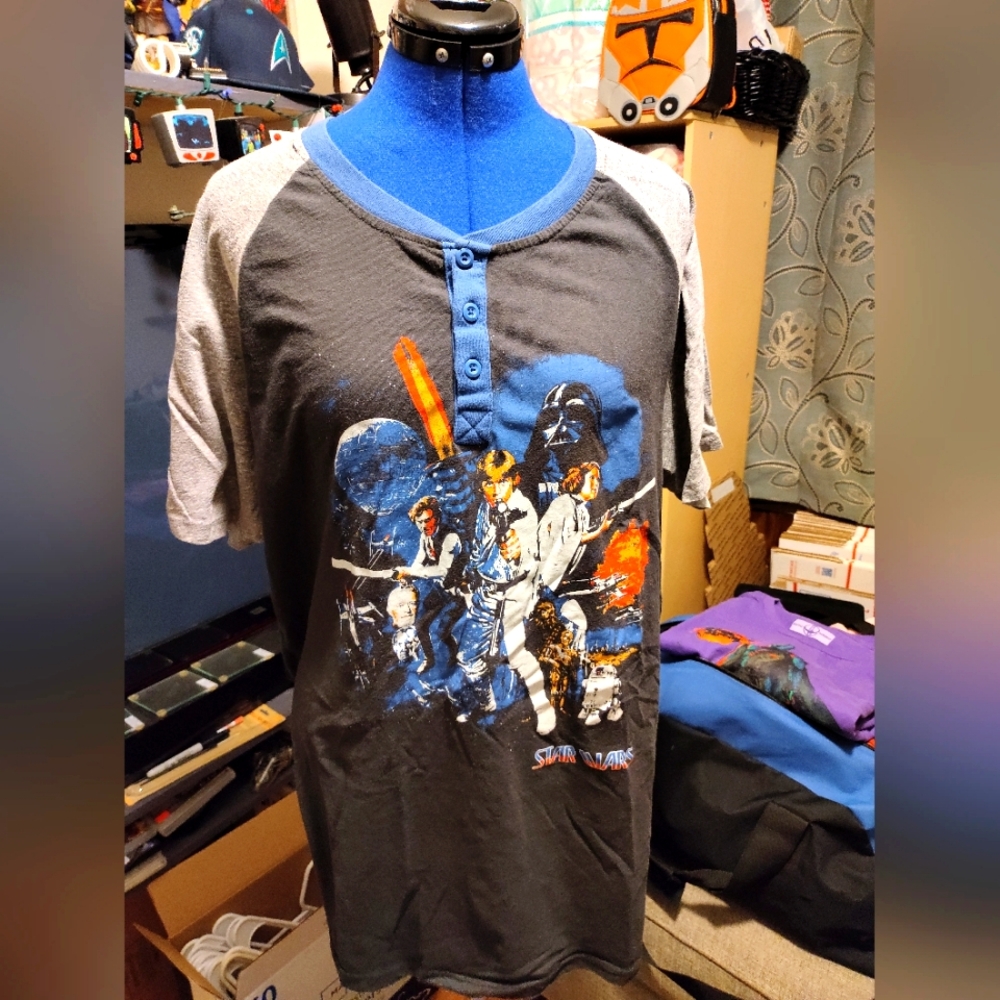 Star Wars printed shirt